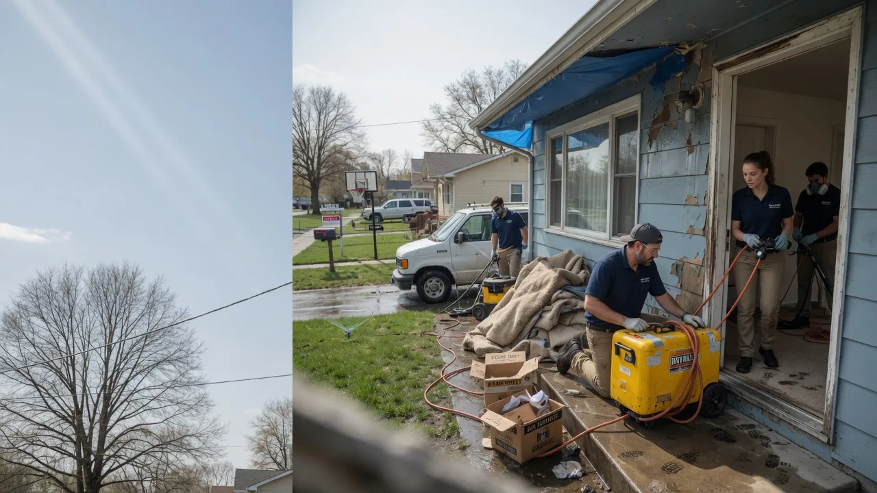 Basement Flood Cleanup in Flower Mound, TX near me